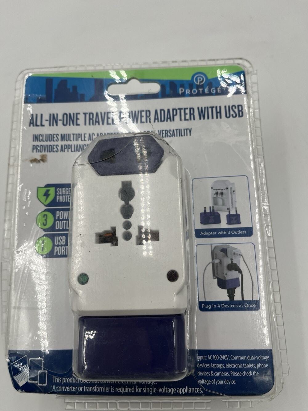 Protege All in One 4 Device Adapter W/USB